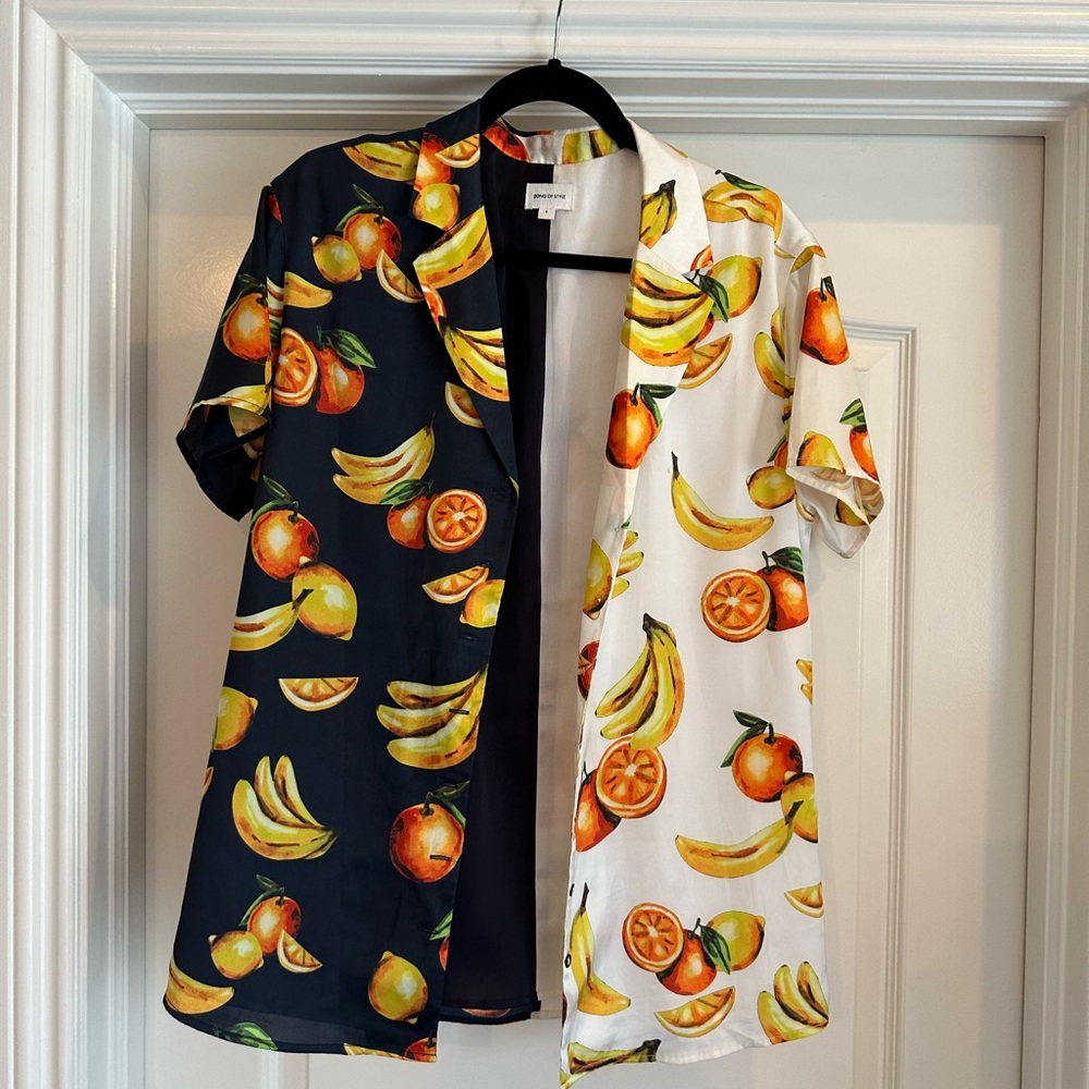 Song of Style Silk Unisex Button Up